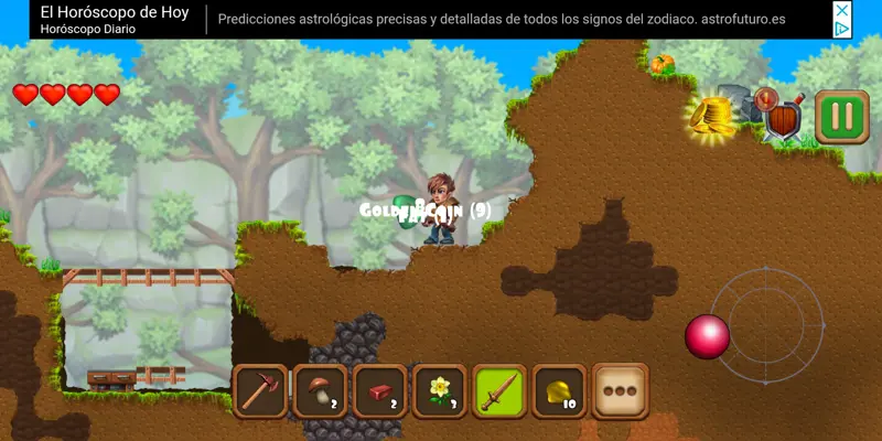 Adventaria 2D World of Craft & Mining android App screenshot 9