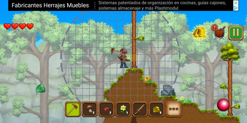 Adventaria 2D World of Craft & Mining android App screenshot 8